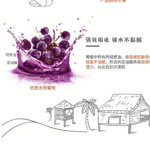 去鸡皮神器！天然不过敏！美国California Mango加州芒果芒果身体磨砂膏 241g/瓶JPY带授权招加盟代理 商品图5