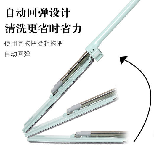 免手洗平板拖把懒人拖旋转居家日用拖把拖地百货用品 商品图3