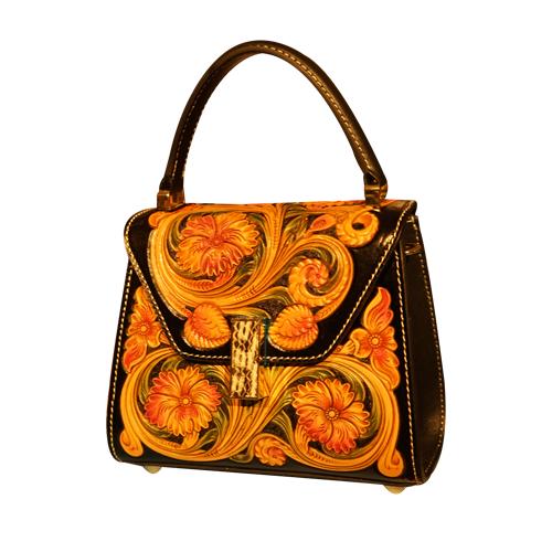 深山集市 内蒙古特色斜跨包：小凯丽扁包 商品图0