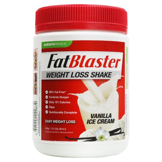 【保税仓】澳洲Fatblaster代餐瘦体奶昔香草味 430g 商品图0