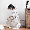北欧风 百褶棉麻围裙 商品缩略图2