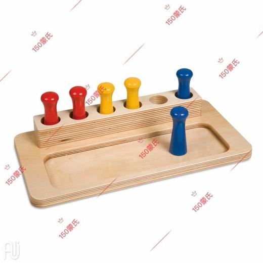 彩色圆柱和底座 商品图0