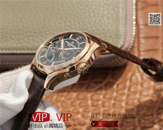 TW江诗丹顿伍陆之型FIFTYSIX系列V2修正版,男士腕表，皮表带，自动机械机芯，透底。 商品图5