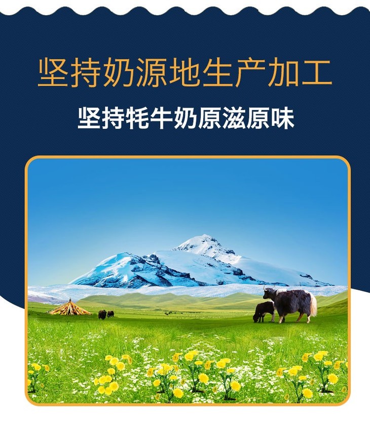 高原之宝西藏牦牛纯牛奶250ml12盒源自青藏高原好奶源