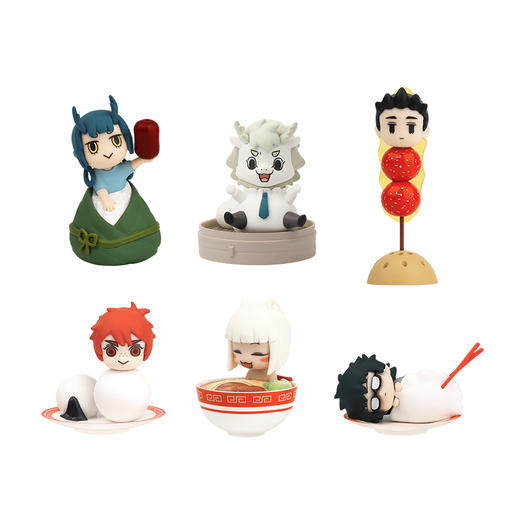 非人哉官方店actoysx非人哉饭来张口系列盒蛋盲盒手办