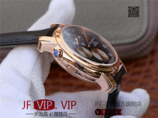 Noob江诗丹顿马耳他系列42005两地时腕表，大气高雅，尊贵非凡 。男士腕表，皮表带，自动机械机芯，密底。 商品图8