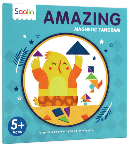 saalin莎林磁力七巧板三套装 商品图3