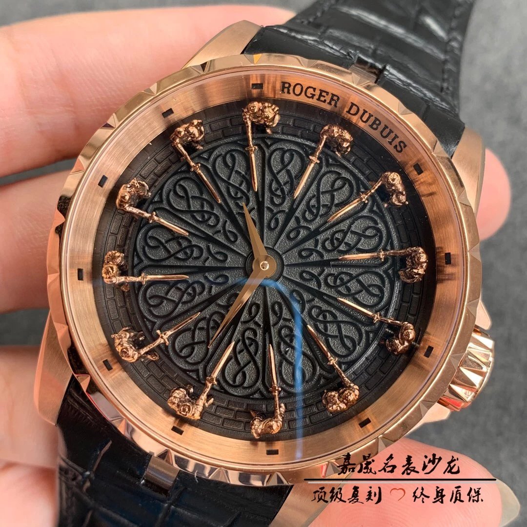 zf厂出品罗杰db王者系列十二圆桌骑士rddbex0495限量款骑士同原版古铜