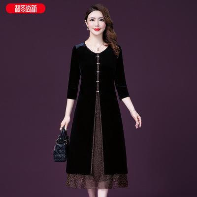 YFR  GT3138257   高端气质妈妈装连衣裙 商品图0