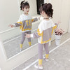 DK-CK19081新款中大童洋气网红休闲儿童运动两件套TZW 商品缩略图0
