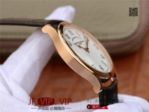 GS江诗丹顿——历史名作系列86122/000P-9362光泽亮丽的方形外壳，内衬简洁的麦穗面盘，搭配意大利小牛皮表，最大限度还原正品的艺术感官。 商品图4