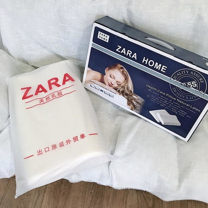 zara西班牙乳胶枕