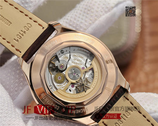 TW江诗丹顿伍陆之型FIFTYSIX系列V2修正版,男士腕表，皮表带，自动机械机芯，透底 商品图6