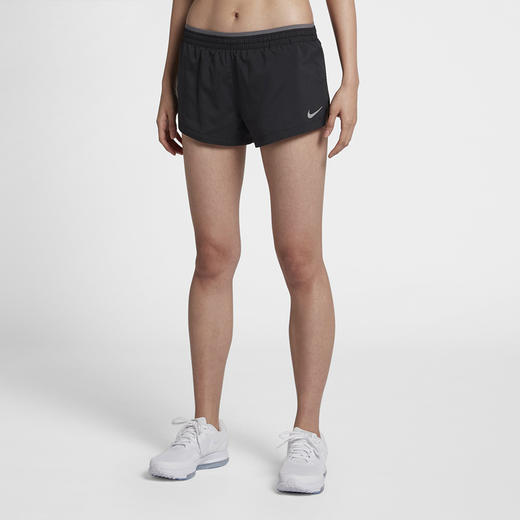 【特价】Nike耐克 女款跑步短裤 - 梭织透气排汗，防走光假两件 商品图0