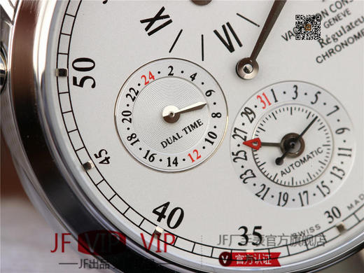 NOOB江诗丹顿马耳他系列42005两地时腕表，大气高雅，尊贵非凡 。男士腕表，皮表带，自动机械机芯，密底。 商品图6