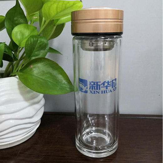 双层防烫玻璃杯1个 商品图0