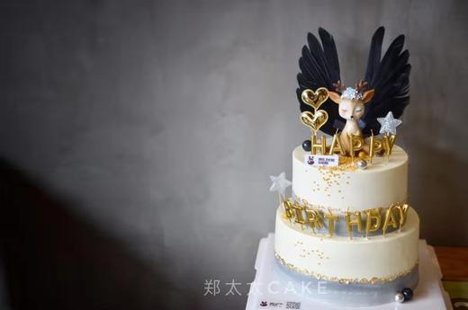 黑色小鹿双层加高款 商品图0