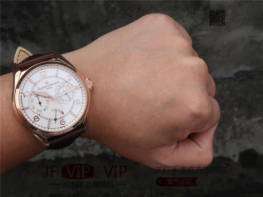 TW江诗丹顿伍陆之型FIFTYSIX系列V2修正版,男士腕表，皮表带，自动机械机芯，透底 商品图10