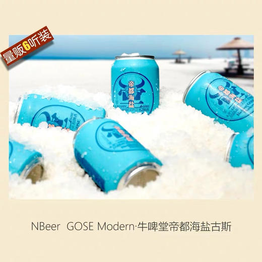【冷库储存】牛啤堂帝都海盐啤酒 4.0%Vol 330ml*24瓶 商品图1