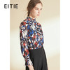EITIE爱特爱女装秋季新款通勤百搭时尚印花衬衫女设计感小众6013701 商品缩略图0