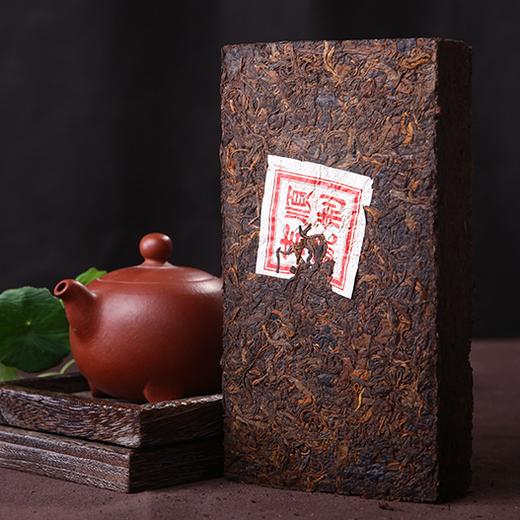 【干仓老茶】吉顺号云南普洱茶 2013年吉庆有余熟茶转1000g/片 商品图1