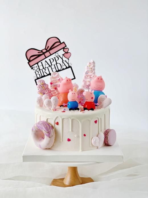 定制款蛋糕 - 佩奇的礼物 商品图0