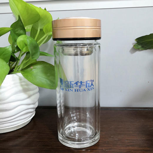 双层防烫玻璃杯1个 商品图2