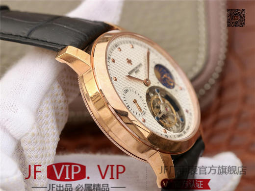 江诗丹顿动能显示日月星辰真陀飞轮。直径42mm.厚度12mm  机芯型号：动力显示真飞轮机芯 商品图4