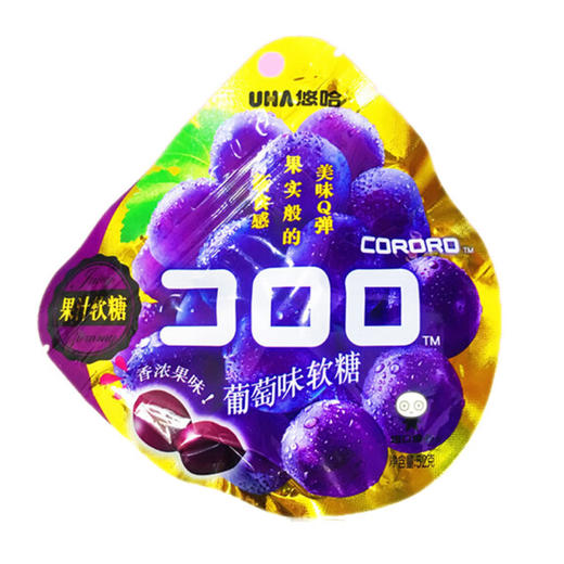 【亚欧超市】酷露露葡萄味软糖52g 商品图2