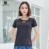 卡益短袖上衣KE03127不含胸垫女士瑜伽服健身服 商品缩略图4