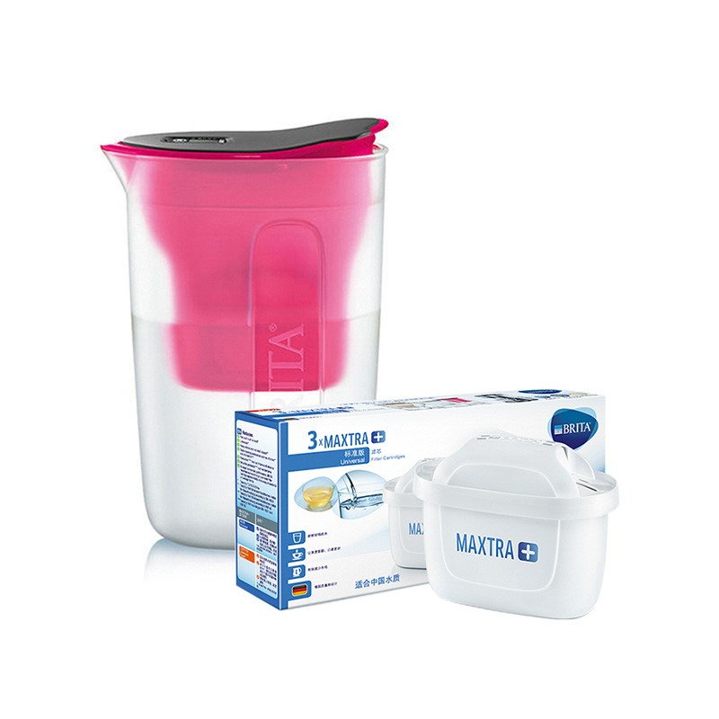 BRITA/碧然德 FUN&FUNKY 纯趣滤水壶 1.5L 一壶四芯有票JPY带授权招加盟代理