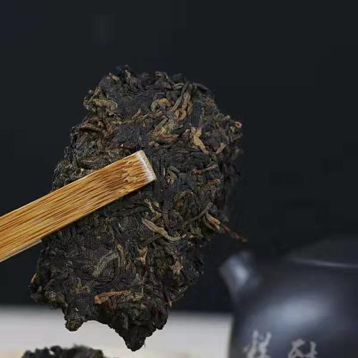 郎河普洱茶 2007年普洱茶熟茶 郎河7579  勐海10年老陈茶357g 商品图3