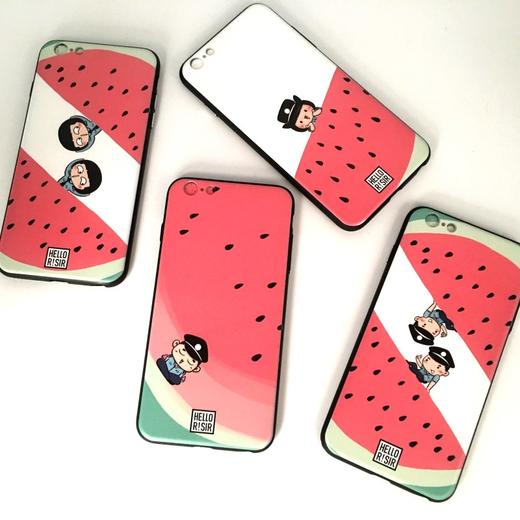夏天西瓜情侣手机壳（拍下请备注机型） 商品图0