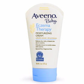 AVEENO/艾维诺 婴幼儿天然燕麦湿疹面霜 141G保税JPY带授权招加盟代理