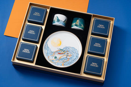 NEW MOON《新月茶事》--- 中秋月饼茶具礼盒 商品图6