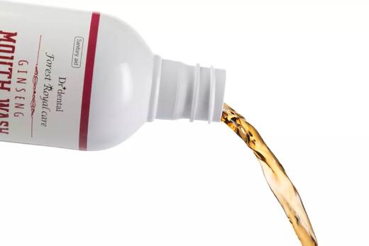 30秒漱出清新口气 韩国皇家齿林人参花漱口水 Dr Dental漱口水500ml新款加量版口感温和 淼哥优选