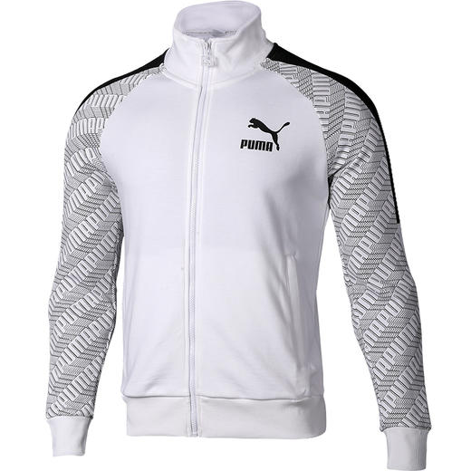 小李子专柜正品PUMA彪马T7 Track Jacket AOP TR针织外套运动夹克 商品图4