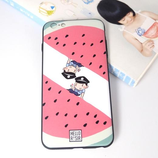 夏天西瓜情侣手机壳（拍下请备注机型） 商品图4