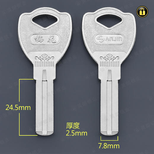 〖5102〗电梅花双叶片 商品图0