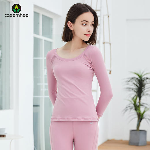 【断码捡漏】 卡益长袖上衣K03129女士瑜伽服健身服 商品图3