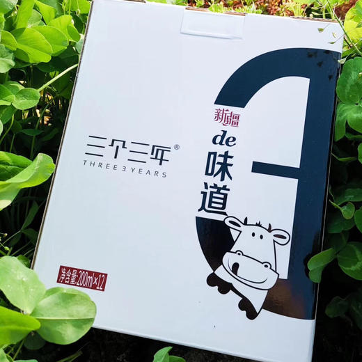 新疆三个三年·天山雪系列 定制纯牛奶 2箱（12瓶X200ml） 商品图10