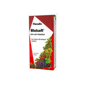 [瑞典]Blutsaft Floradix瑞典铁元500毫升.Blutsaft Floradix  Järn och vitaminer 500ml