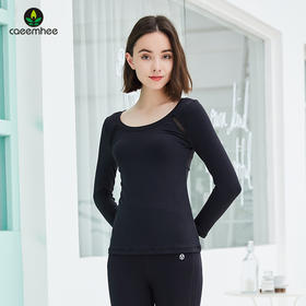 【断码捡漏】 卡益长袖上衣K03129女士瑜伽服健身服