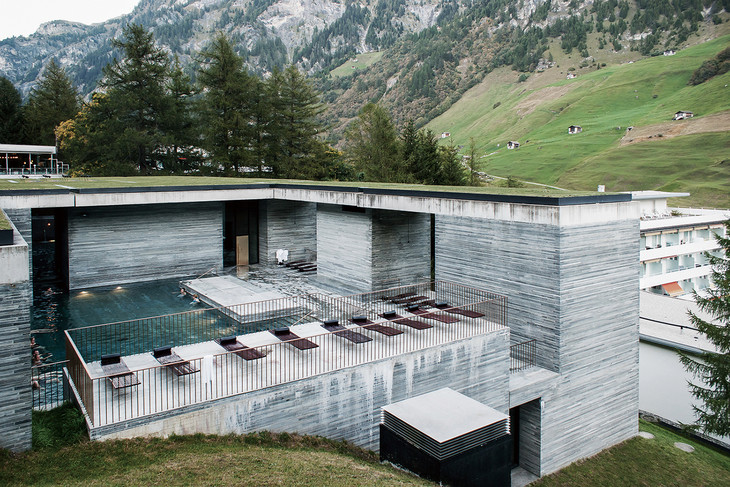 瑞士原版卒姆托瓦尔斯温泉浴场peterzumthorthermevals