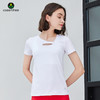 卡益短袖上衣KE03127不含胸垫女士瑜伽服健身服 商品缩略图1