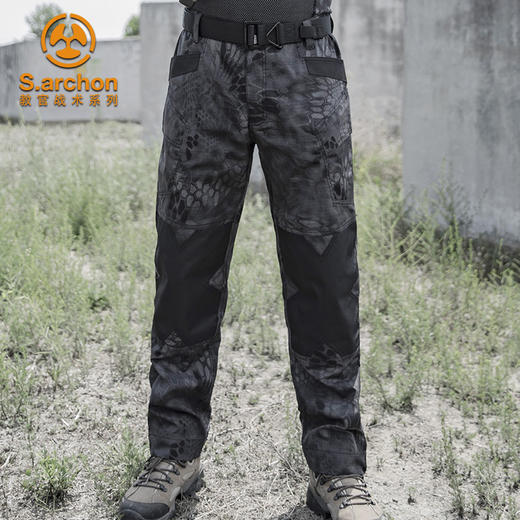 教官战术裤子男迷彩工装裤宽松修身多功能多口袋IX6 多色可选 商品图4
