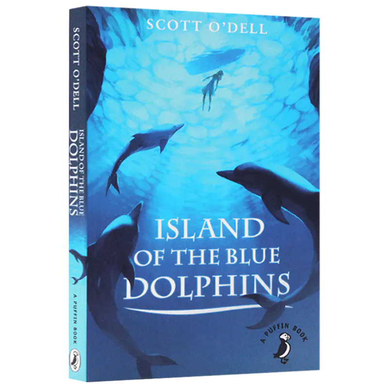 正版蓝色海豚岛英文原版island Of The Blue Dolphins 儿童文学小说标杆读物纽伯瑞金奖安徒生奖英文版进口英语书籍