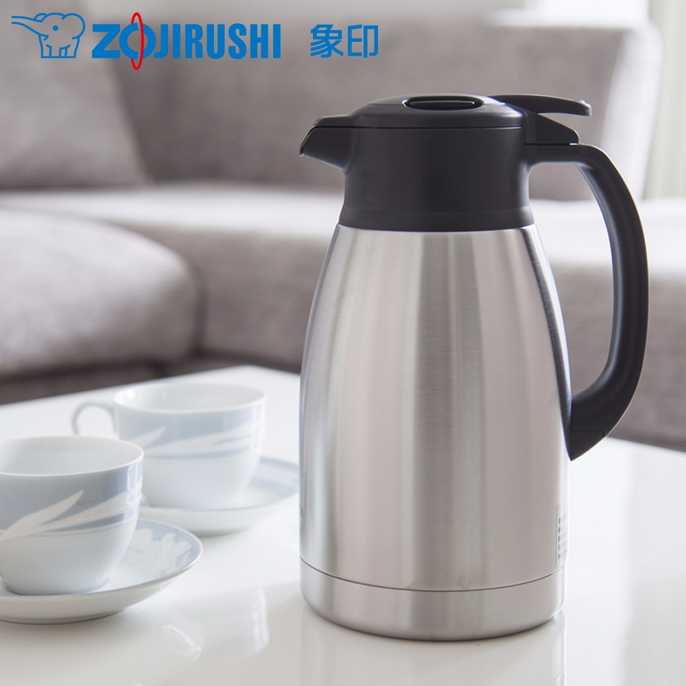 ZOJIRUSHI/象印 手提式不锈钢真空保温壶 SH-HA19C 1.9L有票JPY带授权招加盟代理