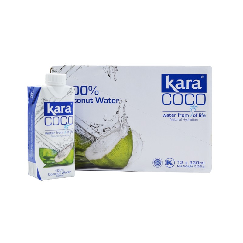 KARA/佳乐 椰子水330ML*12有票JPY带授权招加盟代理