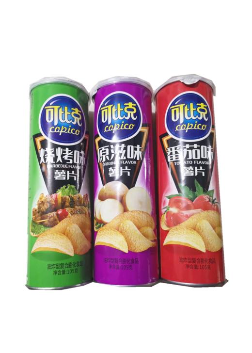 大桶可比克薯片桶装